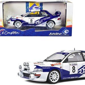 Solido 1:18 1999 Subaru Impreza S5 WRC Rally Azimut Di Monza 2000 #8 S1807403